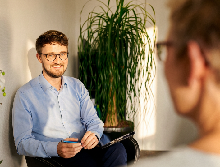 Till Nickert berät Patientin