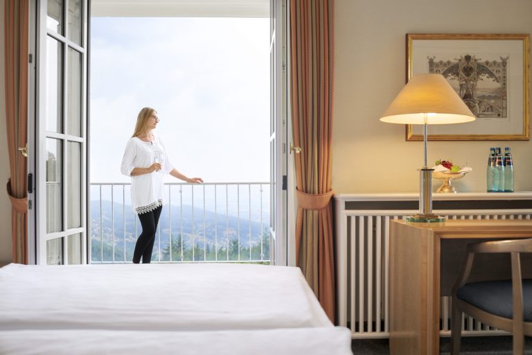Patientin im Zimmer